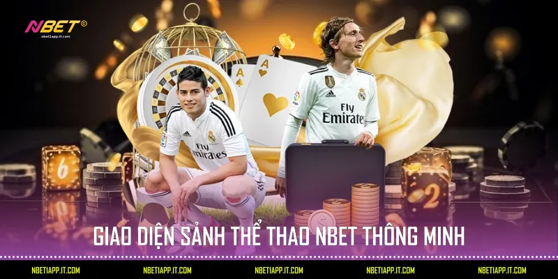 Giao diện sảnh thể thao Nbet thông minh